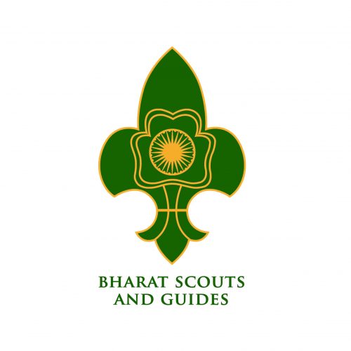 Bharat Scouts and guides logo